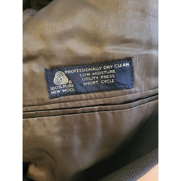 JoS. A. Bank Wool Sportscoat Olive Size 41R - Picture 4 of 5